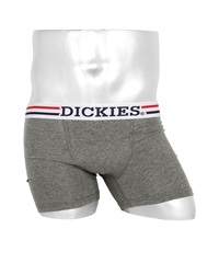 ディッキーズ Dickies DK_STANDARD メンズ ボクサーパンツ 無地 ロゴ ワンポイント 【メール便】(6.杢チャコール-M)