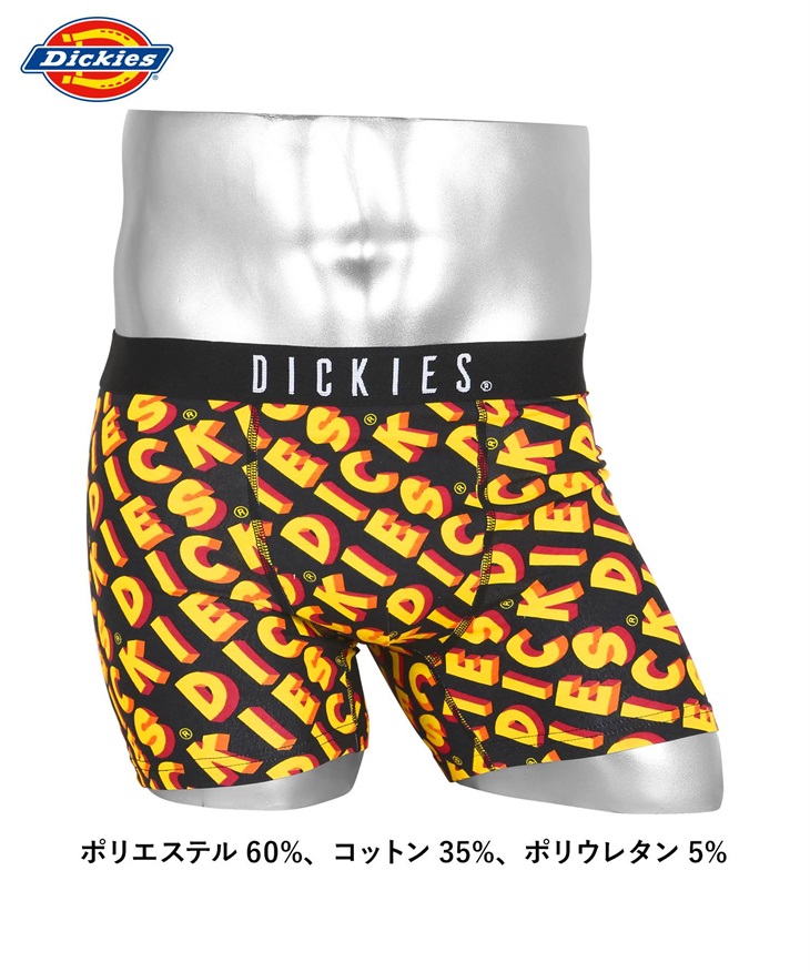 ディッキーズ Dickies メンズ ボクサーパンツ 【メール便】(LAイエロー-M)