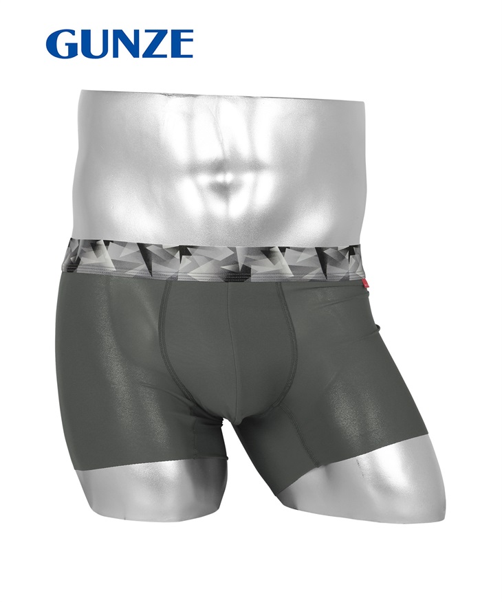 グンゼ GUNZE BODY WILD ブースト メンズ ボクサーパンツ 【メール便】(グレー012A-M)