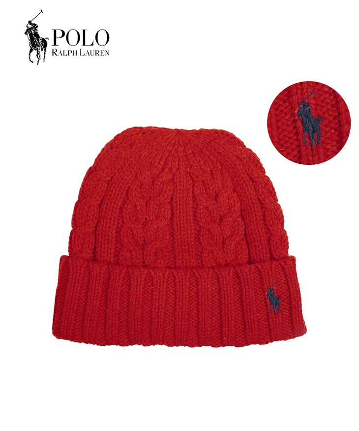 1994年以降 The North Face デカロゴ 赤 ビーニー 日本製 - 帽子