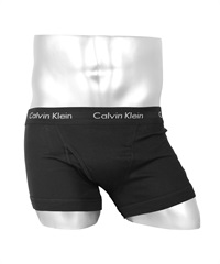 CalvinKlein カルバンクライン COTTON CLASSICS メンズ ボクサーパンツ【メール便】(1.ブラック-海外S(日本M相当))