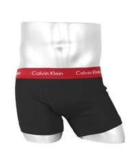 CalvinKlein カルバンクライン COTTON CLASSICS メンズ ボクサーパンツ【メール便】(3.ブラックR-海外S(日本M相当))