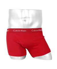 CalvinKlein カルバンクライン COTTON CLASSICS メンズ ボクサーパンツ【メール便】(7.レッド-海外S(日本M相当))