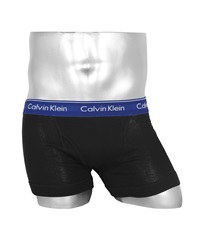 カルバンクライン Calvin Klein COTTON CLASSICS メンズ ボクサーパンツ 綿 コットン CK ブランド お試し 無地 ロゴ ワンポイント 【メール便】(7.Bブラック-海外S(日本M相当))
