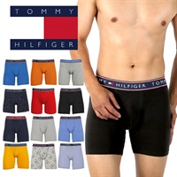 トミー ヒルフィガー TOMMY HILFIGER Cotton Stretch Core Plus メンズ ロングボクサーパンツ 綿 ロング丈 お試し 長め 安い 激安 【メール便】