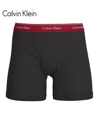 カルバンクライン Calvin Klein COTTON CLASSICS メンズ ロングボクサーパンツ 【メール便】(ブラック8-海外S(日本M相当))