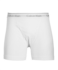 カルバンクライン Calvin Klein COTTON CLASSICS メンズ ロングボクサーパンツ 綿 かっこいい おしゃれ 高級 無地 【メール便】(10.ホワイト-海外S(日本M相当))