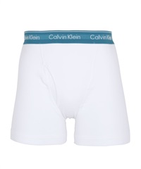 カルバンクライン Calvin Klein COTTON CLASSICS メンズ ロングボクサーパンツ 綿 かっこいい おしゃれ 高級 無地 【メール便】(16.ホワイト2-海外S(日本M相当))