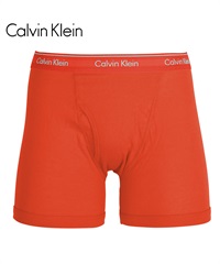 カルバンクライン Calvin Klein COTTON CLASSICS メンズ ロングボクサーパンツ 【メール便】(オレンジ-海外S(日本M相当))