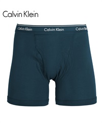 カルバンクライン Calvin Klein COTTON CLASSICS メンズ ロングボクサーパンツ 【メール便】(グリーン3-海外S(日本M相当))