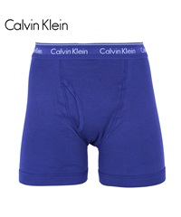 カルバンクライン Calvin Klein COTTON CLASSICS メンズ ロングボクサーパンツ 【メール便】(ブルー2-海外S(日本M相当))