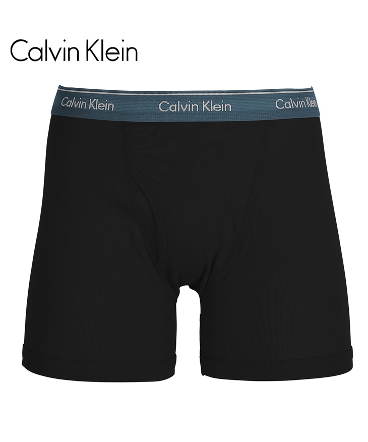 カルバンクライン Calvin Klein COTTON CLASSICS メンズ ロングボクサーパンツ 【メール便】(ブラック19-海外S(日本M相当))