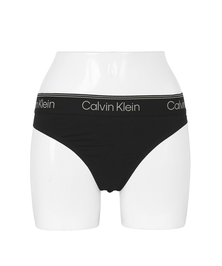 カルバンクライン Calvin Klein Athletic THONG レディース Tバック【メール便】(1.ブラック-海外XS(日本S相当))