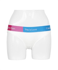 カルバンクライン Calvin Klein Modern Cotton This is Love Coloblock レディース ショーツ【メール便】(2.ホワイト-海外XS(日本S相当))