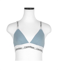 カルバンクライン Calvin Klein Modern Cotton UNLINED BRALETTE レディース ブラレット【メール便】(4.アイスランドブルー-海外XS(日本S相当))