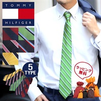 トミー ヒルフィガー TOMMY HILFIGER Stripe メンズ ネクタイ ギフト ラッピング無料 シルク おしゃれ フォーマル ビジネス ボーダー 【メール便】
