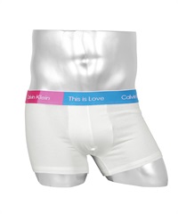 カルバンクライン Calvin Klein Pride Cotton メンズ ボクサーパンツ【メール便】(2.ホワイト-海外S(日本M相当))