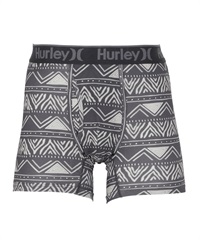 ハーレー Hurley SUPERSOFT PRINTED BOXER メンズボクサーパンツ(ストーングレー-海外S(日本M相当))