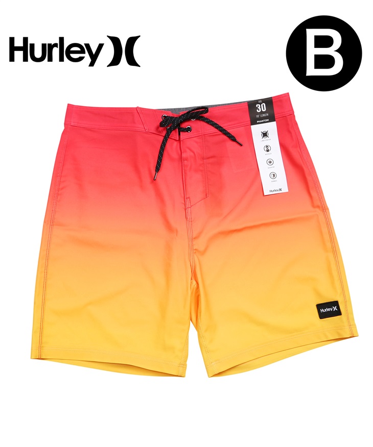 ハーレー Hurley PHANTOM メンズ サーフパンツ(カオスオレンジ-海外S/28(日本M相当))
