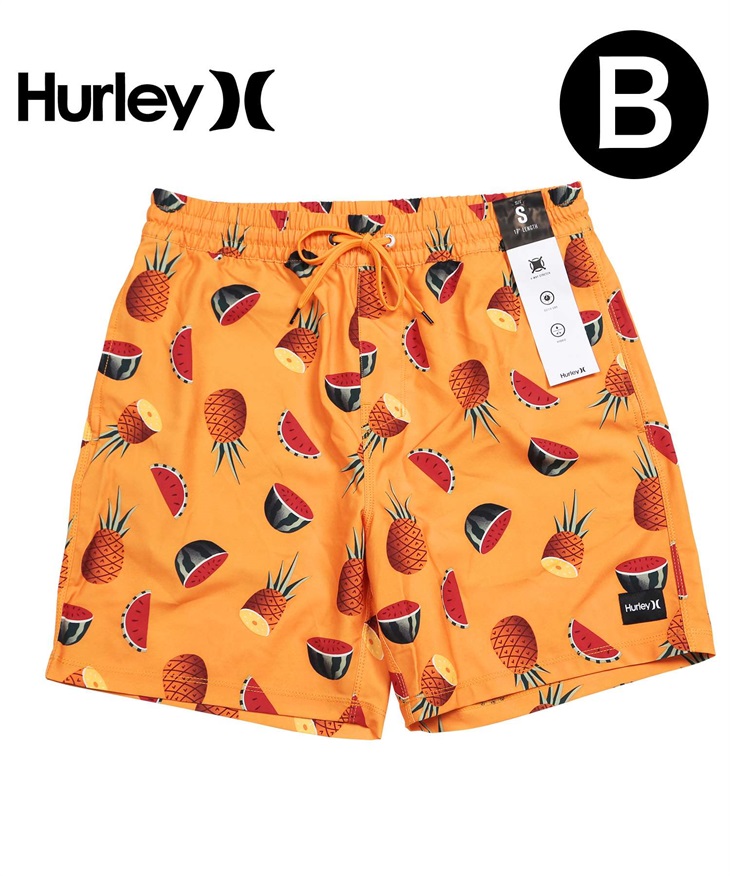 ハーレー Hurley WEEKENDER メンズ サーフパンツ 【メール便】(ネクタリンオレンジ-海外S/28(日本M相当))