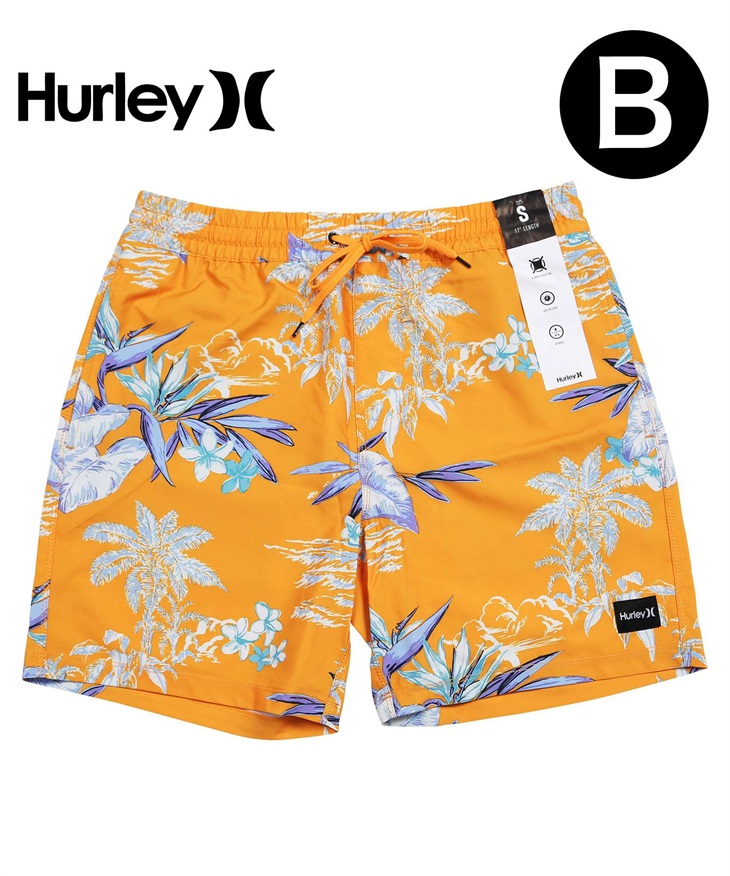 ハーレー Hurley WEEKENDER メンズ サーフパンツ 【メール便】(Uマンゴーオレンジ-海外S/28(日本M相当))
