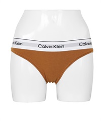 カルバンクライン Calvin Klein MODERN COTTON NATURALS BIKINI レディース ショーツ かわいい おしゃれ 綿 コットン 綿混 ロゴ 無地 【メール便】(2.ウォームブロンズ-海外XS(日本S相当))