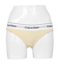 カルバンクライン Calvin Klein MODERN COTTON NATURALS BIKINI レディース ショーツ かわいい おしゃれ 綿 コットン 綿混 ロゴ 無地 【メール便】(3.ストーン-海外XS(日本S相当))