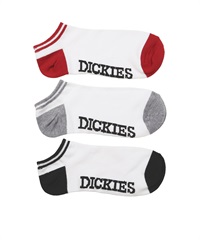 ディッキーズ Dickies 【3足セット】DK_メンズ アンクルソックス  【メール便】(4.バックラインセット-約25-27cm)