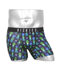 ディッキーズ Dickies DK_LOGO PATTERN B メンズ ボクサーパンツ  ロゴ ワンポイント 【メール便】(4.COLORFULブルー-M)