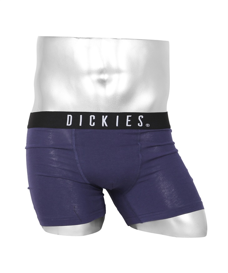 ディッキーズ Dickies DK_LOGO メンズ ボクサーパンツ ロゴ ワンポイント 【メール便】(1.ロゴAネイビー-M)