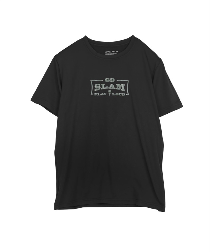 ロックスラム 69SLAM CRAIG S/S RASH TEE メンズ ラッシュ Tシャツ 【メール便】(4.69STAMPブラック-XL)