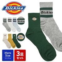 ディッキーズ Dickies 【3足セット】DK_メンズ ショートソックス