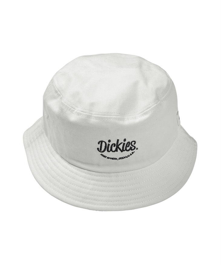 ディッキーズ Dickies EMB BUCKET HAT(ホワイト-フリーサイズ)