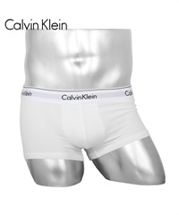 カルバンクライン Calvin Klein Modern Cotton Stretch メンズ ローライズボクサーパンツ 【メール便】(ホワイト-海外S(日本M相当))