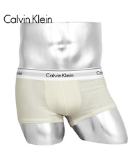カルバンクライン Calvin Klein Modern Cotton Stretch メンズ ローライズボクサーパンツ 【メール便】(オフホワイト-海外S(日本M相当))