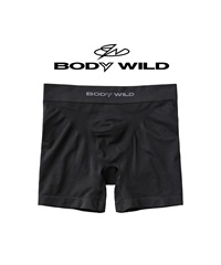 グンゼ GUNZE BODY WILD e-BOXER 成型 メンズ ボクサーパンツ 【メール便】(ブラック-M)