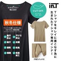 グンゼ GUNZE Tシャツ専用インナー in.T メンズ クルーネック Tシャツ【メール便】