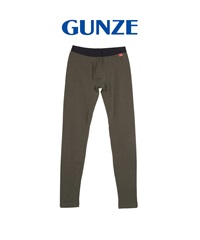 グンゼ GUNZE HOT MAGIC 綿のチカラ メンズ 10分丈タイツ 【メール便】(チャコールグレー-M)