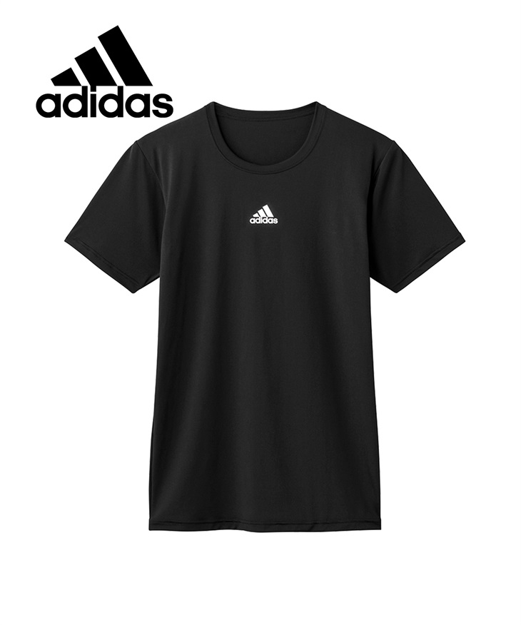 アディダス adidas Regular Standard メンズ 半袖 Tシャツ 【メール便】(ブラック-M)
