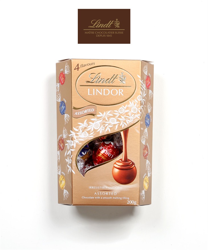 LINDOR チョコレート 200g（約16個入り）(アソート-200g（約16個入り）)