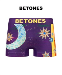 ビトーンズ BETONES LUNA3 メンズ ボクサーパンツ 【メール便】(パープル-フリーサイズ)