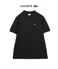 ラコステ LACOSTE CLASSIC PIQUE POLO 半袖ポロシャツ(ブラック-12(日本XS相当))