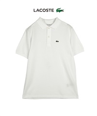 ラコステ LACOSTE CLASSIC PIQUE POLO 半袖ポロシャツ(ホワイト-12(日本XS相当))