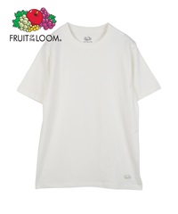 フルーツオブザルーム FRUIT OF THE LOOM 7oz 天竺 メンズ 半袖Tシャツ 【メール便】(ホワイト-M)