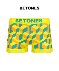 ビトーンズ BETONES FESTIVAL10 メンズ ボクサーパンツ 【メール便】(イエロー-フリーサイズ)