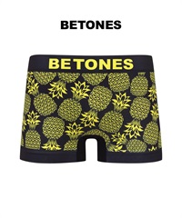 ビトーンズ BETONES SWEET PINEAPPLE2 メンズ ボクサーパンツ 【メール便】(イエロー-フリーサイズ)