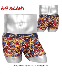 ロックスラム 69SLAM メンズ ローライズボクサーパンツ 【メール便】(パバートヒーロー-M)
