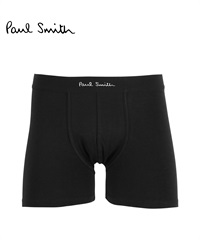 ポールスミス Paul Smith PS PRINTED メンズ ロング ボクサーパンツ 【メール便】(Aブラック-海外S(日本M相当))