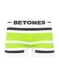 【5】ビトーンズ BETONES AKER メンズ ボクサーパンツ【メール便】(3.グレー×イエロー-フリーサイズ)