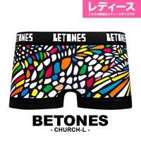 【5】BETONES ビトーンズ CHURCH レディースボクサーパンツ アンダーウェア 下着 パンツ ボクサーブリーフ ブランド【メール便】